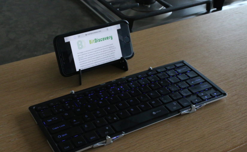 iClever Keyboard and Yonisun Stand